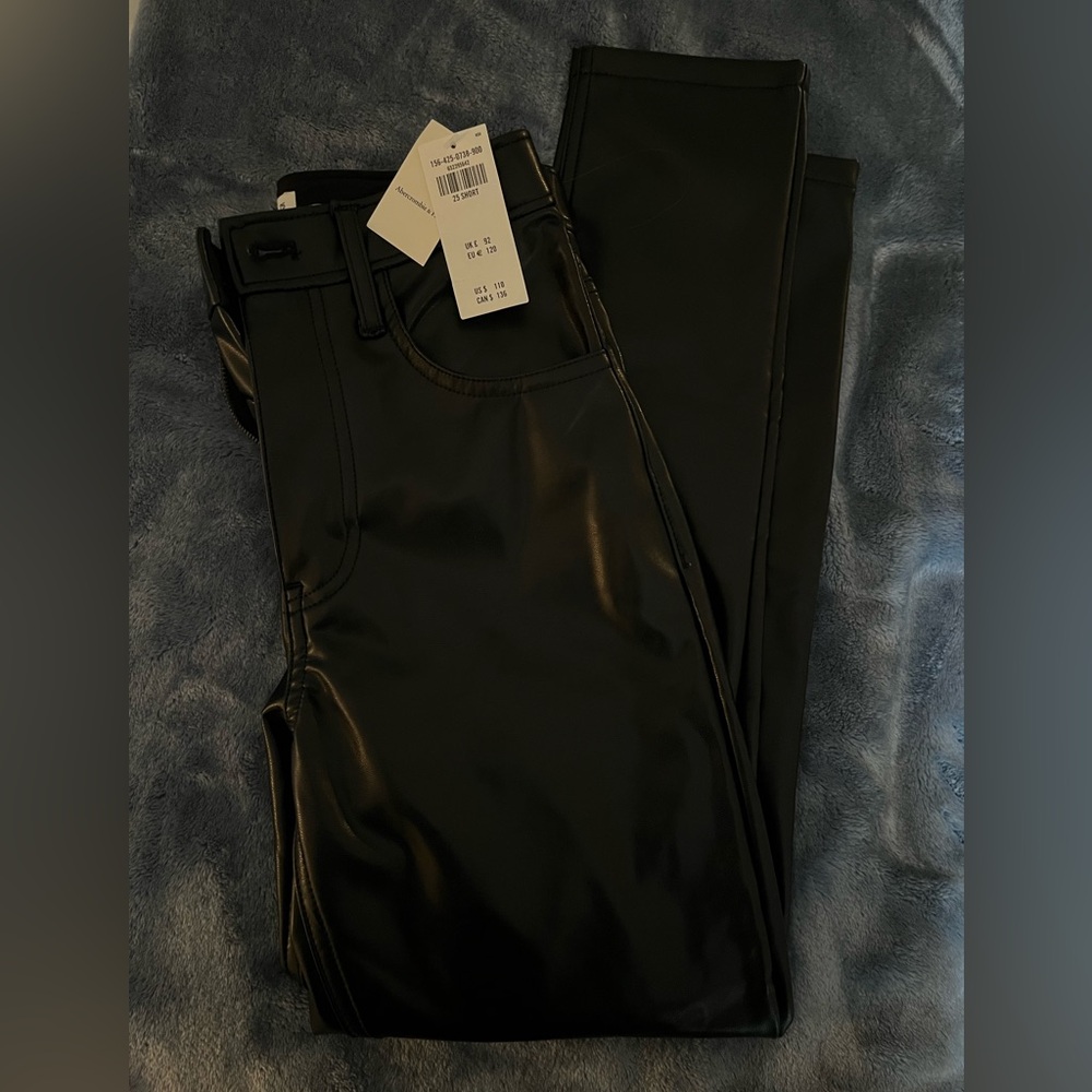 Abercrombie Leather Pants